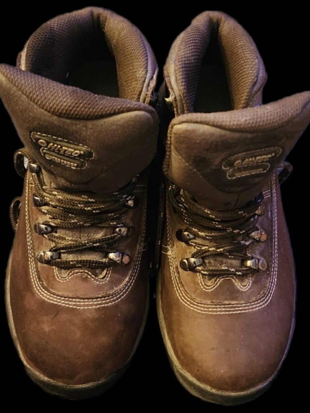 Hi-Tec WOS Altitude IV Brown Leather Waterproof Hiking Boots – Women’s Size 7.5